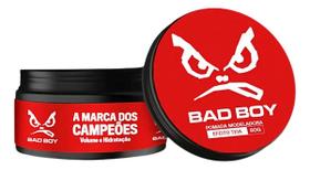 Cera Modeladora Efeito Teia Bad Boy 80g Volume & Hidratação