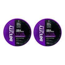 Cera Modeladora Infinity Uva 160G - Kit Com 2Un Cera Modeladora Infinity Uva 160G - Kit Com 2Un
