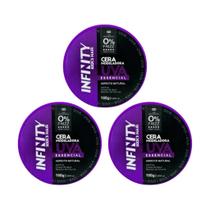 Cera Modeladora Infinity Uva 160G - Kit Com 3Un Cera Modeladora Infinity Uva 160G - Kit Com 3Un