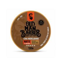 Cera Modeladora Mate Old Man Barber 160g
