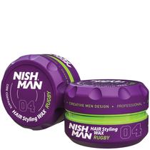 Cera Modeladora para Cabelo Nishman Rugby 150 ml à Base de Água Cera Modeladora para Cabelo Nishman Rugby 150 ml à Base de Água