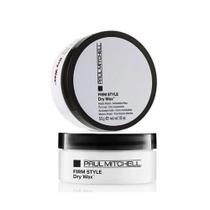Cera Modeladora Paul Mitchell Firm Style Dry Wax Matte 50G Cera Modeladora Paul Mitchell Firm Style Dry Wax Matte 50G