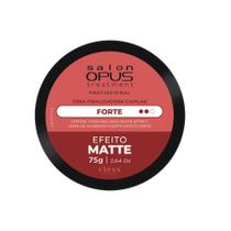 Cera Modeladora Salon Opus Fixação Forte Matte 75g Efeito Seco para Cabelo Cera Modeladora Salon Opus Fixação Forte Matte 75g Efeito Seco para Cabelo
