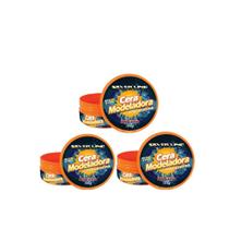 Cera Modeladora Silver Line Queratina 130g Kit c/3 Unidades Cera Modeladora Silver Line Queratina 130g Kit c/3 Unidades