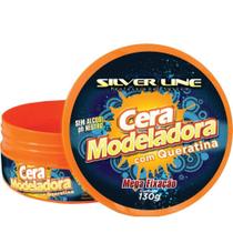 Cera Modeladora Silver Line Queratina 130g Cera Modeladora Silver Line Queratina 130g