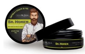 Cera Modeladora Sr Homem- Efeito Teia - 150 G - Grankéra Profissional