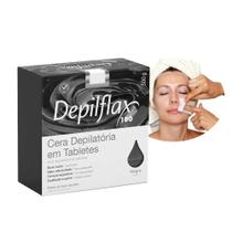 Cera Negra Depilação em Tablete Quente Depilatória Depilflax 500g
