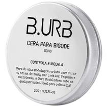 Cera Para Bigode Soho Controla e Modela 30g Barba Urbana B.URB Cera Para Bigode Soho Controla e Modela 30g Barba Urbana B.URB