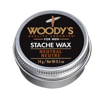 Cera para Bigote Woody's Stache Neutral Fijación Fuerte 14g Cera para Bigote Woody's Stache Neutral Fijación Fuerte 14g