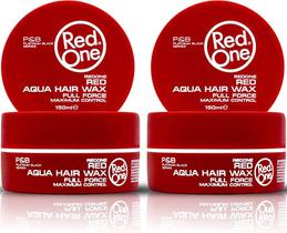 Cera para Cabelo Dorzu Red One Aqua Máximo Controle 4x150 ml