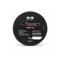 Cera para cabelo Efeito Matte Fixação extra forte Barbershop 65g