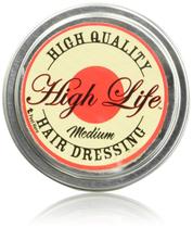 Cera para cabelo High Life Medium Pomade à base de óleo de emu jojoba