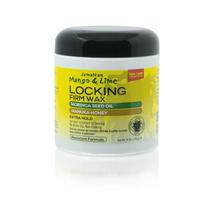 Cera para Cabelo Jamaican Mango Lime Locking Firm 170 g - Kit com 2 unidades