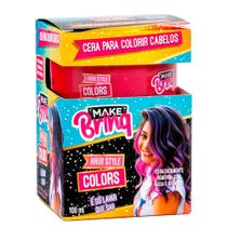 Cera Para Colorir Cabelos Make Brinq Hair Style Colors 100ml