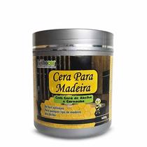 cera para madeira alto brilho cor 480g - ed+