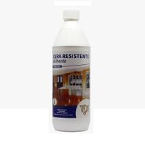 Cera Para Piso De Madeira Resistente Brilhante - W&W 1L