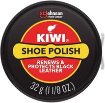 Cera para Sapatos KIWI Pasta Preta 32g