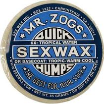 Cera para Surf Mr Zogs Sex Wax Quick Humps 6X Extra Dura Cera para Surf Mr Zogs Sex Wax Quick Humps 6X Extra Dura