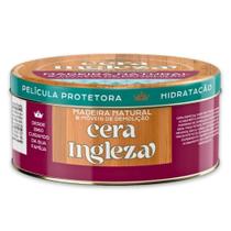 Cera Pasta 300g Ingleza Madeira Natural Móveis de Demolição Cera Pasta 300g Ingleza Madeira Natural Móveis de Demolição
