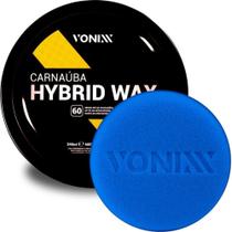 Cera Pasta Carnaúba Hybrid Wax Com Aplicador Vonixx (240g)