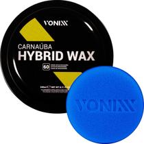 Cera Pasta Lata Carnauba Automotiva Protetora Carnauba Hybrid Wax 240ml Vonixx