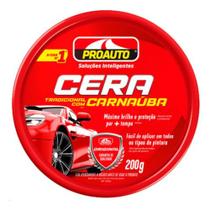 Cera Pasta Tradicional Com Carnaúba 200g Proauto Cera Pasta Tradicional Com Carnaúba 200g Proauto