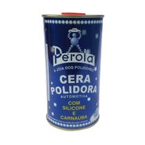 Cera Polidora Automotiva Com Silicone Carnaúba Pérola 500ml - Perola