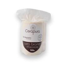Cera Quente Chocolate Branco 500g - Cerapura - 24un