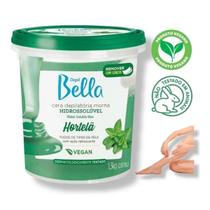 Cera Quente Depilação Hortelã Depil Bela 1,3kg Hidrossolúvel