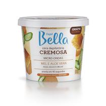 Cera Quente Depilatoria Cremosa Para Micro-ondas Mel e Aloe Vera Deo Depil Bella Cera Quente Depilatoria Cremosa Para Micro-ondas Mel e Aloe Vera Deo Depil Bella