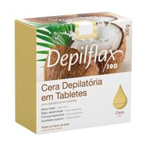 Cera Quente Depilatória Depilação Profissional Coco Depilflax Barra 500g