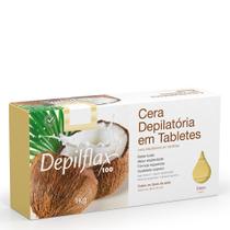 Cera Quente Depilatória Em Tabletes Depilflax 1 Kg Diversas