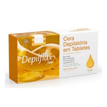 Cera Quente Depilatória em Tabletes Natural Depilflax 1kg Cera Quente Depilatória em Tabletes Natural Depilflax 1kg