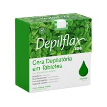 Cera Quente Depilatória Hortelã Barra Hidrata Depilflax 500g