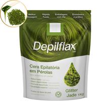 Cera Quente Depilatória Pérola Glitter Depilação Corporal Facial Área Delicada 1Kg Baixa Fusão Método Espanhol Depilflax Cera Quente Depilatória Pérola Glitter Depilação Corporal Facial Área Delicada 1Kg Baixa Fusão Método Espanhol Depilflax