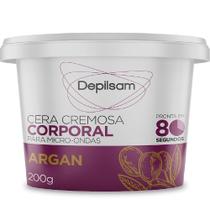 Cera Quente Depilsam Para Microondas Argan 200g