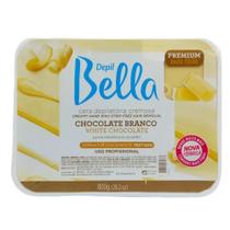 Cera Quente Em Barra Depil Bella Cremosa Chocolate Branco 800g