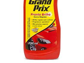 Cera Rápida Pronto Brilho Grand Prix 200ml - Kit 5 Unidades