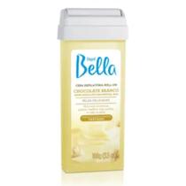 Cera refil roll-on chocolate branco 100g depilbella Cera refil roll-on chocolate branco 100g depilbella