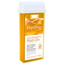 Cera Refil Roll On Depilflax Natural 100g