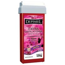 Cera Refil Roll On Depimiel Rosa 100g