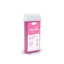 Cera Refil Roll On Rosa 100g - Depilflax