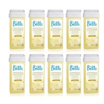 Cera Roll-On 10un Kit Depil Bella Chocolate Branco