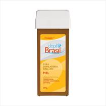 Cera rollon depil brasil 100g mel Cera rollon depil brasil 100g mel