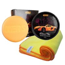 Cera Sintética em Pasta Ceramic Wax 200g Kers + Flanela