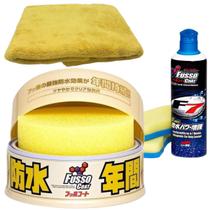 Cera Soft99 Fusso Coat Light + Selante Líquido F7 + Toalha
