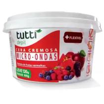 Cera Tutti Depil Para Depilação de Micro-ondas 120g Frutas