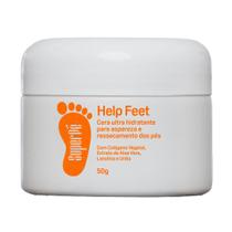 Cera Ultra Hidratante Para Rachaduras Colágeno Help Feet 50g Cera Ultra Hidratante Para Rachaduras Colágeno Help Feet 50g