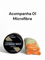 Cera Vonixx Carnaúba Hybrid Wax Pasta 120ml - Acompanha 01 Microfibra