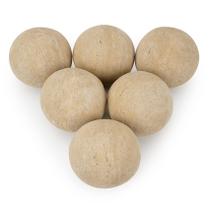 Ceramic Balls Stanbroil, conjunto de 6 pedras de fogo redondas de 5 polegadas